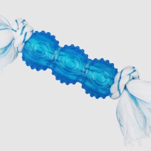 Multipet Canine Clean™ Peppermint Rope w/ 3 TPR Balls 6.5 inch