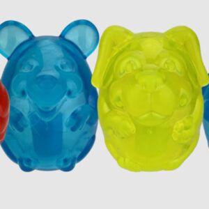 Multipet Doglucent TPR Animals Assortment (Assorted) 4 inch