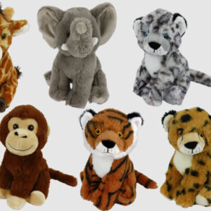 Multipet Multipet Eco Safari Animal Assortment 8 inch