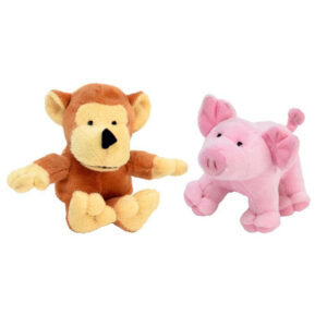 Multipet Pet Envy Puppy Buddies Dog Toy Assorted 5 in