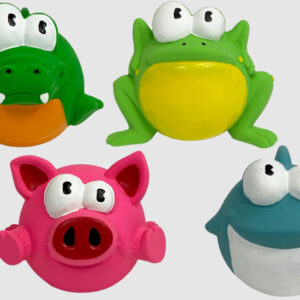 Multipet Lyla Latex Animals Asst. 2.5 inch