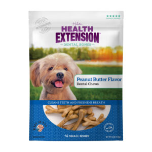 Health Extension Dental Bones - Small - Peanut Butter 14pk