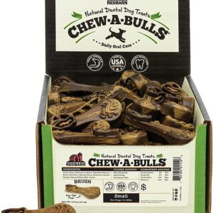 Red Barn Dog Chew A Bull Brush Medium 12Pk