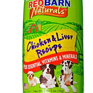 Redbarn Pet Products Chicken & Liver Dog Food Roll 2 lb 3 oz
