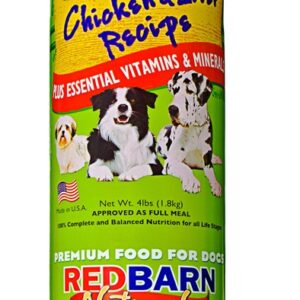 Redbarn Chicken and Liver Food Roll 4Lb