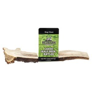 Redbarn Pet Products Natural Deer Split Antler Dog Treat Large 0.9 oz