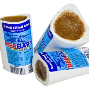 Redbarn Pet Products Filled Bone Beef Dog Treat 3.5 oz Small
