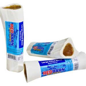 Redbarn Pet Products Filled Bone Beef Dog Treat 5 oz Large