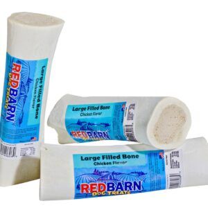 Redbarn Pet Products Filled Bone Chicken Dog Treat 5 oz Large