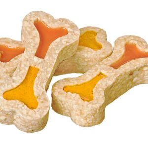 Redbarn Filled Rawhide Bone Ham and Cheese