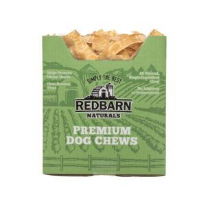 Redbarn Pet Products Natural Bully Slices Peanut Butter Flavor Dog Treat Bulk, 6 Lb