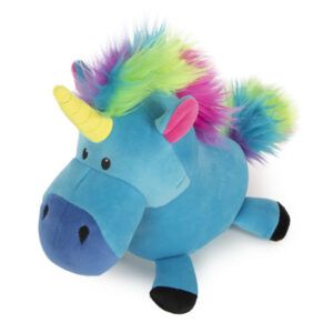 Godog Unicorns With Chew Guard Technology Durable Plush Dog Toy Large