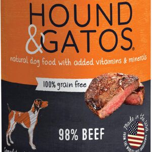 Hound & Gatos Dog Grain Free Beef 13oz. (Case of 12)