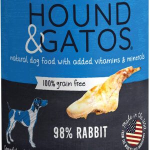 Hound & Gatos Dog Grain Free Rabbit 13Oz (Case of 12)