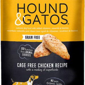 Hound & Gatos Dog Grain Free Chicken 4Lb