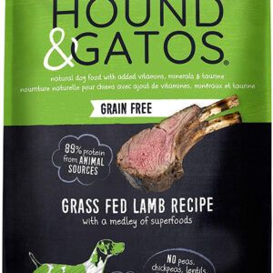 Hound & Gatos Dog Grain Free Lamb 24Lb