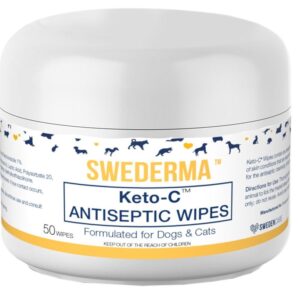 Swederma Dog Wipes Keto-C 50Ct