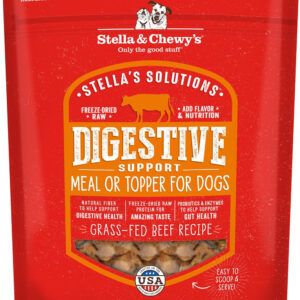 Stella & Chewys Dog Solutions Digestive Support Beef 4.25Oz