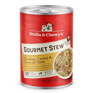 Stella & Chewys Dog Gourmet Stew Chicken, Carrot & Broccoli 12.5Oz