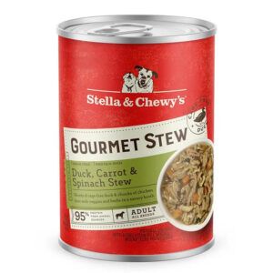 Stella & Chewys Dog Gourmet Stew Duck, Carrot & Spinach 12.5Oz