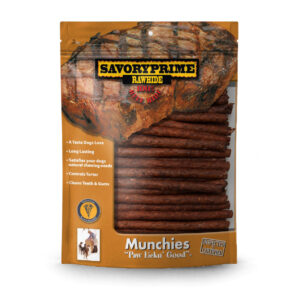 Savory Prime Munchie Sticks Beef 5 in 100 Pack