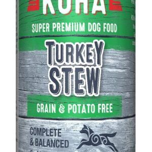 Koha Dog Grain Free Stew Turkey 12.7oz.(Case of 12)