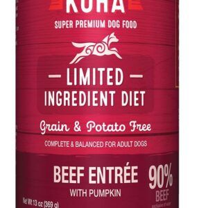 Koha Dog Limited Ingredient Grain Free 90% Beef 13oz.(Case of 12)