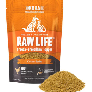 Koha Dog Cat Grain Free Raw Freeze Dried Topper Chicken 8Oz