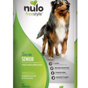 Nulo FreeStyle Grain Free Senior Trout & Sweet Potato Recipe 11 lb
