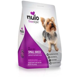 Nulo FreeStyle Grain Free Small Breed Salmon & Red Lentils Recipe 4.5 lb