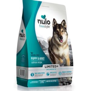 Nulo FreeStyle Limited+ Grain Free Salmon Dry Dog Food 10 lb