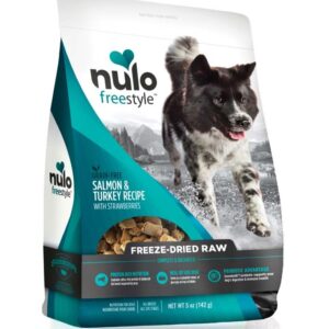 Nulo Freeze Dried Raw Grain Free Salmon Dog Food 5 oz