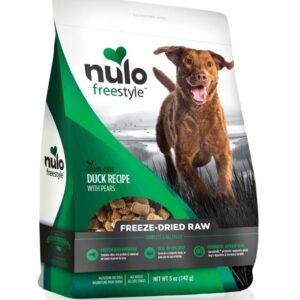 Nulo Freeze Dried Raw Grain Free Duck Dog Food 5 oz