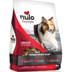Nulo Freeze Dried Raw Grain Free Lamb Dog Food 5 oz