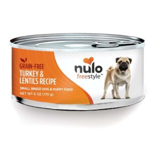 Nulo Freestyle Grain Free Turkey Lentil Small Breed Dog Food Canned 6Oz (Case Of 24)