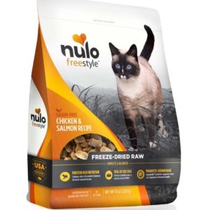 Nulo Freeze Dried Raw Chicken & Salmon Cat Food 8 oz