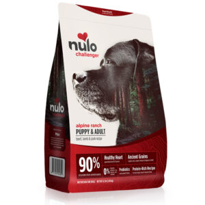 Nulo Challenger Alpine Ranch Beef, Lamb & Pork Dry Dog & Puppy Food 24 lb