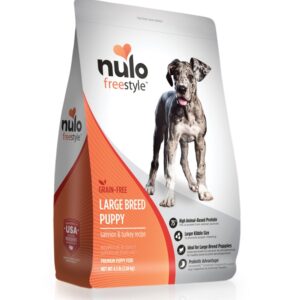 Nulo FreeStyle Grain-Free Salmon and Turkey Large Breed Dry Puppy Food 4.5 lb