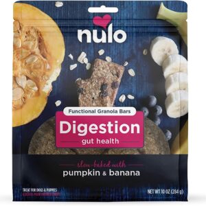 Nulo Functional Granola Digestion Dog Treats 10 Oz
