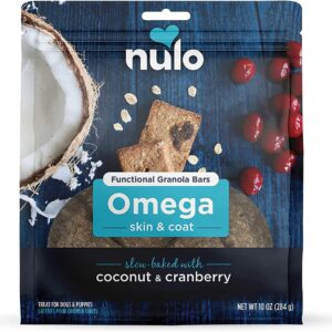 Nulo Functional Granola Omega Dog Treats 10 Oz