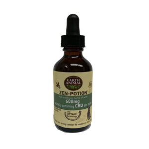 Earth Animal Nature's Comfort Potion For Dogs and Cats - Full Spectrum Hemp Oil Drops With Naturally Occurring Cbd, 600Mg