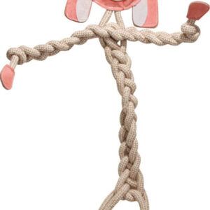Hugglehounds Dog Bitsy Bunny Rope Knottie XLarge