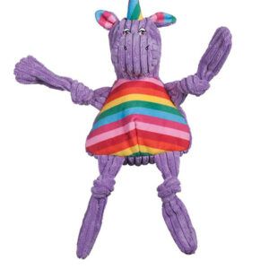 Hugglehounds Dog Rainbow Unicorn Knottie Small
