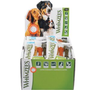 Whimzees Brusheez Small 28 Pack Wrapped