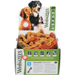 Whimzees Brusheez Small 150 Count Bulk Box