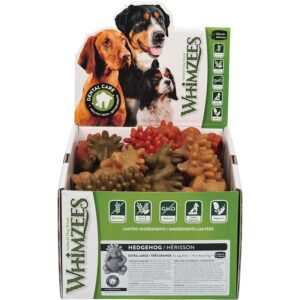 Whimzees Hedgehog X-Large 16 Count Bulk Box