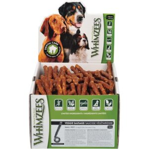 Whimzees Veggie Sausage Small 150 Count Bulk Box
