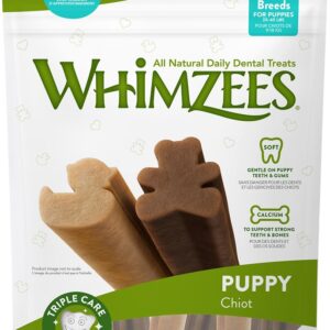 Whimzee Puppy Chews Medium/Large 7.4Oz