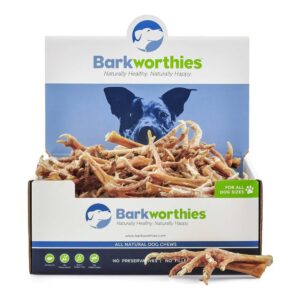Barkworthies Chicken Feet Sold As Whole Case Of 50