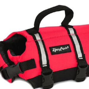 ZippyPaws Adventure Dog Life Jacket Red 1ea/XXS